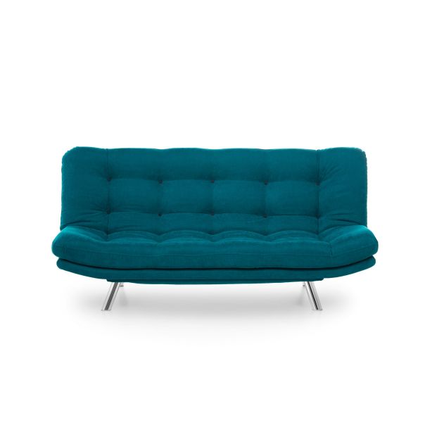 ATELIER DEL SOFA Sofa trosed Misa Sofabed, petrolej - 859FTN1317