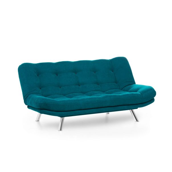 ATELIER DEL SOFA Sofa trosed Misa Sofabed, petrolej - 859FTN1317