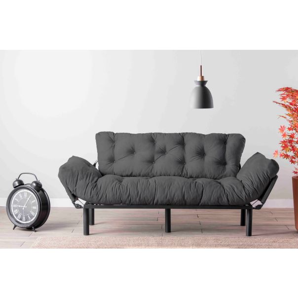ATELIER DEL SOFA Sofa trosed Nitta triple, siva - 859FTN1362