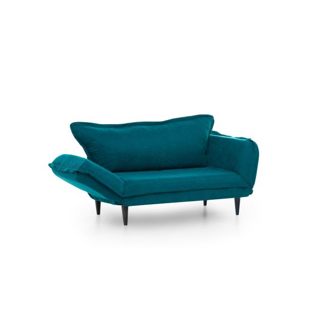 ATELIER DEL SOFA Sofa dvosed Vino Daybed, petrolej - 859FTN1373