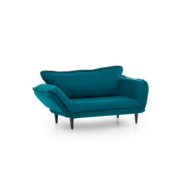 ATELIER DEL SOFA Sofa dvosed Vino Daybed, petrolej - 859FTN1373