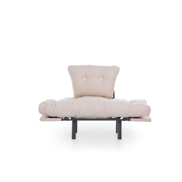 ATELIER DEL SOFA Fotelja Nitta single, krem - 859FTN1731