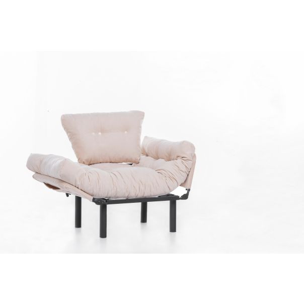 ATELIER DEL SOFA Fotelja Nitta single, krem - 859FTN1731