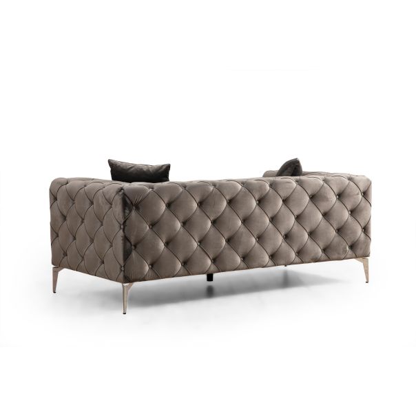ATELIER DEL SOFA Dvosed Como, antracit - 859FTN2032