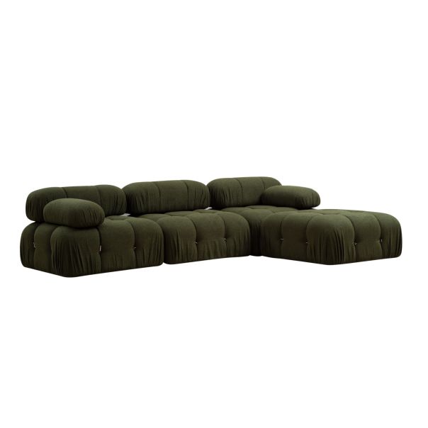 ATELIER DEL SOFA Ugaona garnitura Bubble, zelena - 859FTN2046