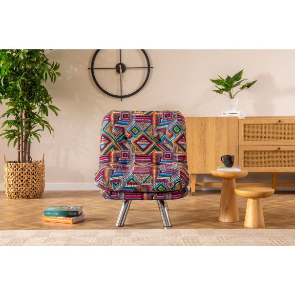 ATELIER DEL SOFA Fotelja na razvlačenje Misa Small Solo, patchwork - 859FTN2323