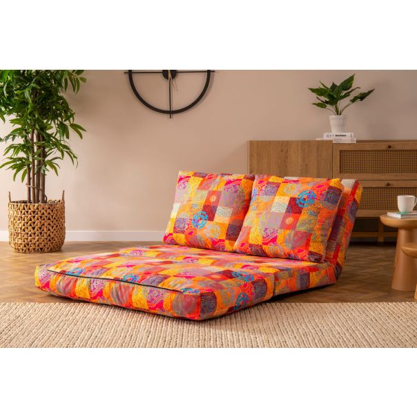 ATELIER DEL SOFA Dvosed na razvlačenje Taida, patchwork - 859FTN2705
