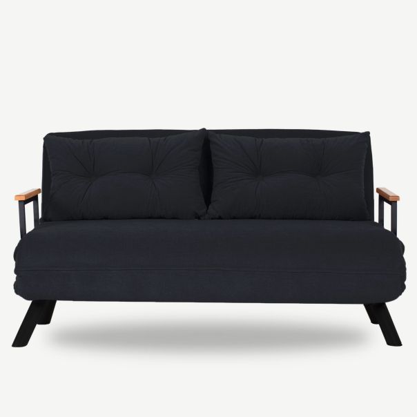 ATELIER DEL SOFA Sofa na razvlačenje Sando, crna - 859FTN2706