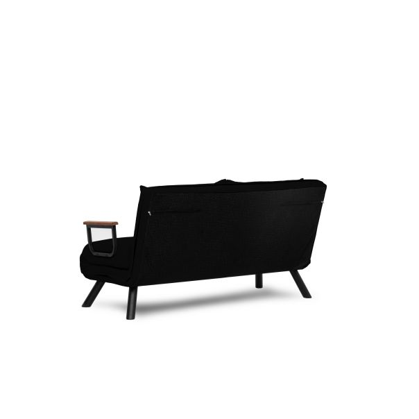 ATELIER DEL SOFA Sofa na razvlačenje Sando, crna - 859FTN2706