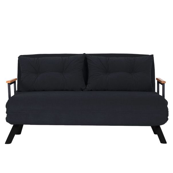 ATELIER DEL SOFA Sofa na razvlačenje Sando, crna - 859FTN2706