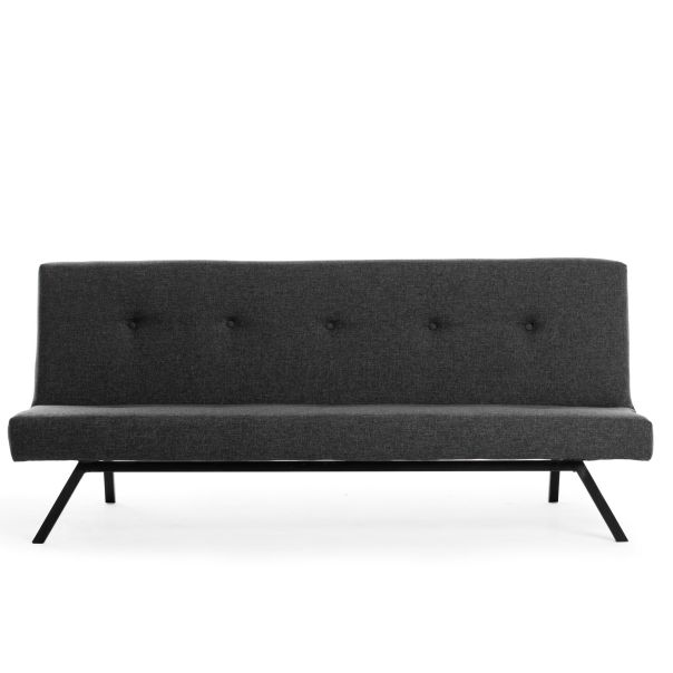 ATELIER DEL SOFA Sofa trosed Zola, tamnosiva - 859FTN2817