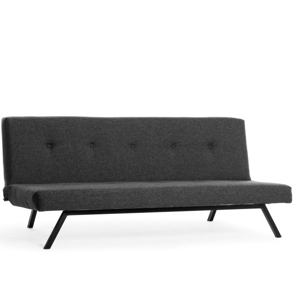 ATELIER DEL SOFA Sofa trosed Zola, tamnosiva - 859FTN2817