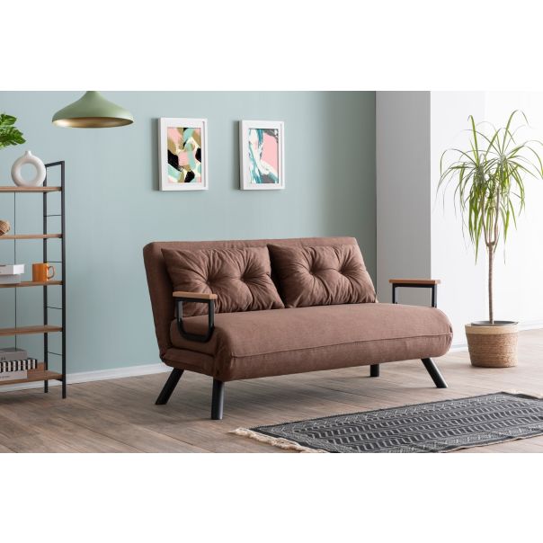 ATELIER DEL SOFA Sofa na razvlačenje Sando, svetlobraon - 859FTN2826