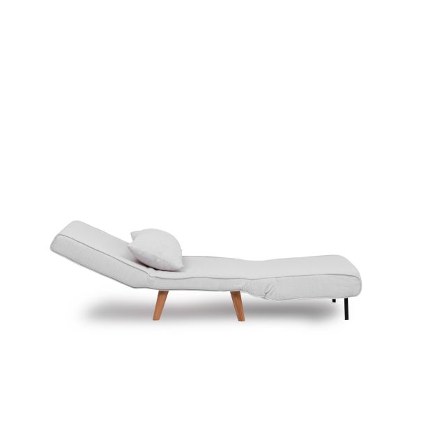 ATELIER DEL SOFA Fotelja na razvlačenje Folde Single, bela - 859FTN2832