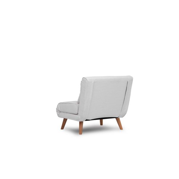 ATELIER DEL SOFA Fotelja na razvlačenje Folde Single, bela - 859FTN2832