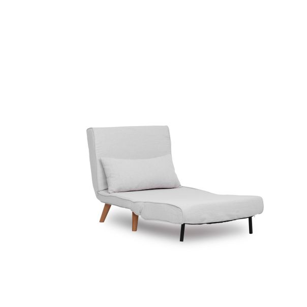 ATELIER DEL SOFA Fotelja na razvlačenje Folde Single, bela - 859FTN2832