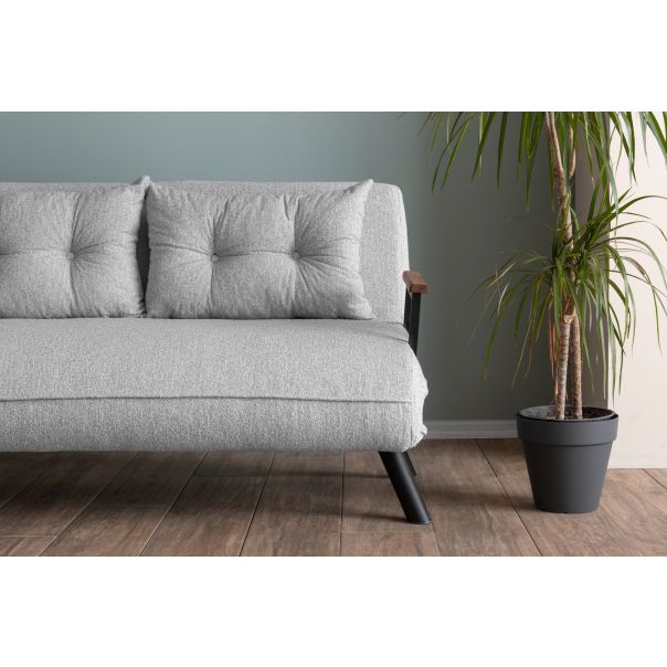 ATELIER DEL SOFA Sofa na razvlačenje Sando 2-Seater, siva - 859FTN2837
