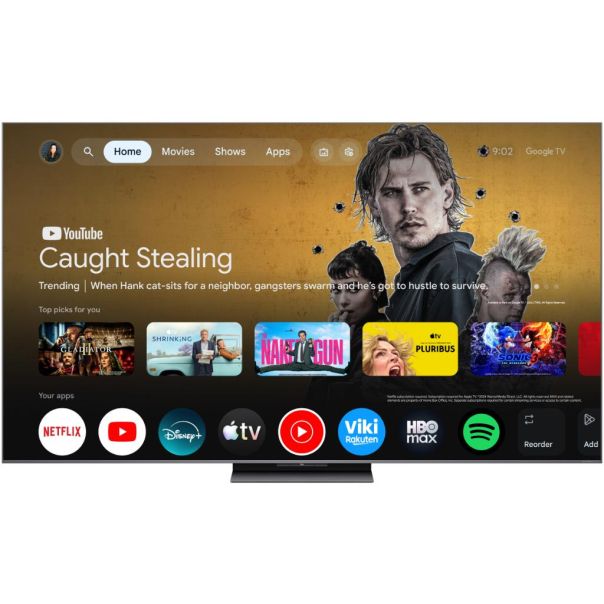 TCL Televizor 85C8L, 4K Ultra HD, SQD-Mini LED, Google TV - EP3208807
