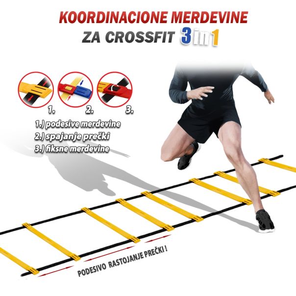 Iron Sport Koordinacione merdevine 4.5m jednostruke - KOM450M