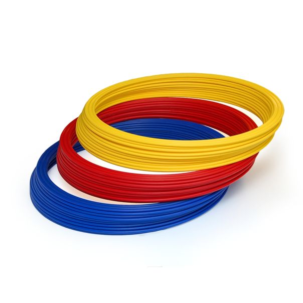 Koordinacioni krugovi Iron Sport set od 9 kom prečnika 43cm - krugovi za skakanje set od 9 kom - KOKRS09