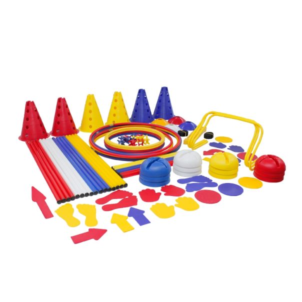 Iron Sport koordinaciona kombinacija FANTASTIC čunjevi podni markeri prepone merdevine hula hop - KKFAN07