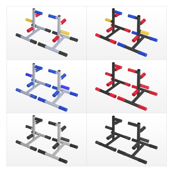 Stubni sklekeri Iron Sport set / Stubovi za sklekove i propadanje - RZSST04