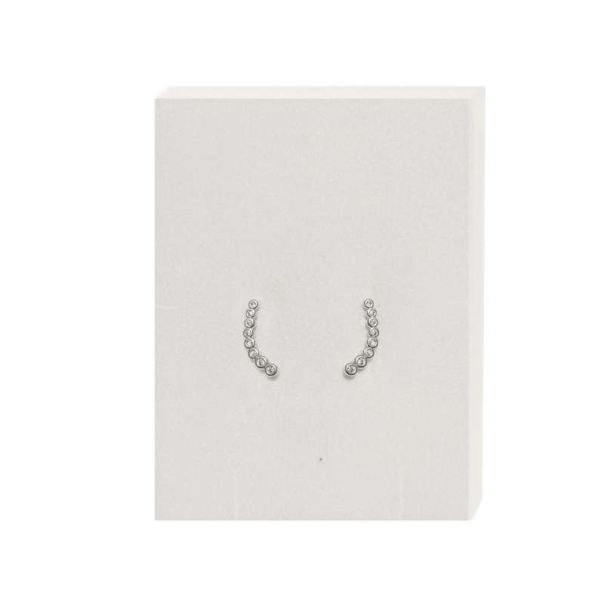 Minđuše srebrne Niz tačkica - 8606029992665