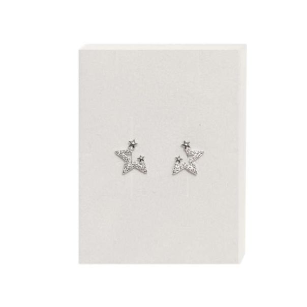 Minđuše srebrne Pola Zvezde - 8606029992696