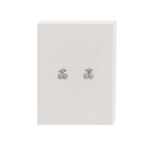 Minđuše srebrne Trešnjice - 8606029992726