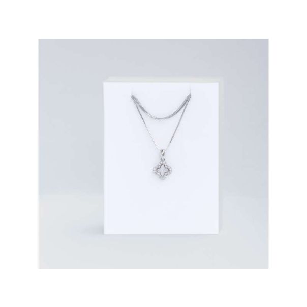 Ogrlica srebrna Detelina - 8606029993174