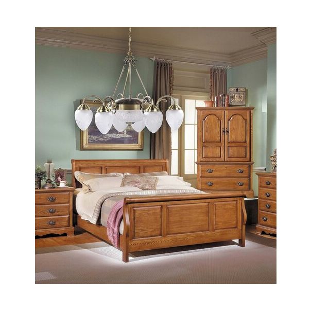 Rabalux Luster Annabella E14 6x MAX 40 + E27 2x MAX 60W bronzana (8636) - 8636-1