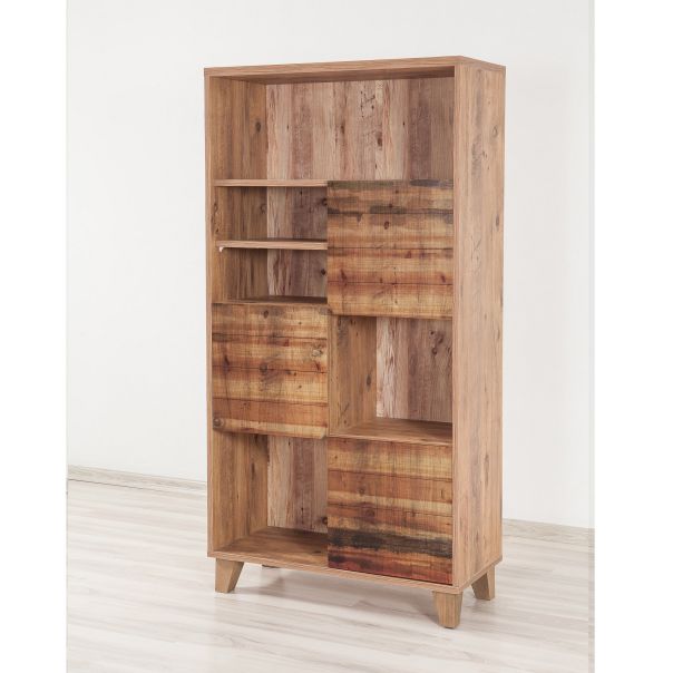 HANAH HOME Polica za knjige Marina Flora 755, braon - 863SPH3613