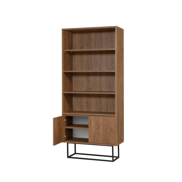 HANAH HOME Polica za knjige Rea, braon - 863SPH5109