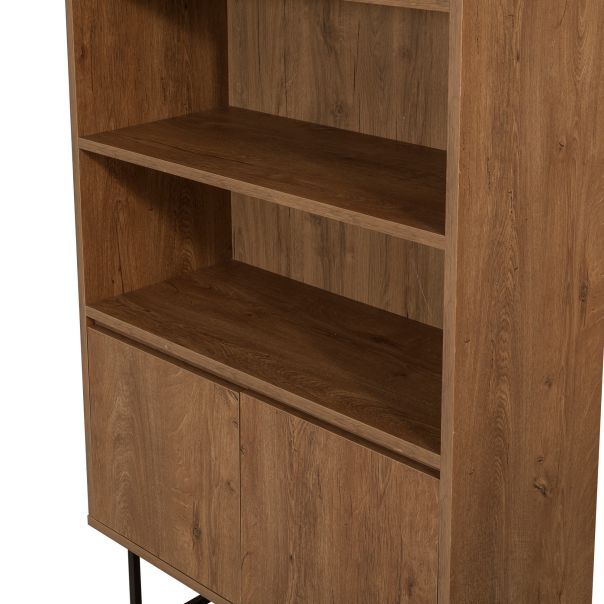 HANAH HOME Polica za knjige Rea, braon - 863SPH5109
