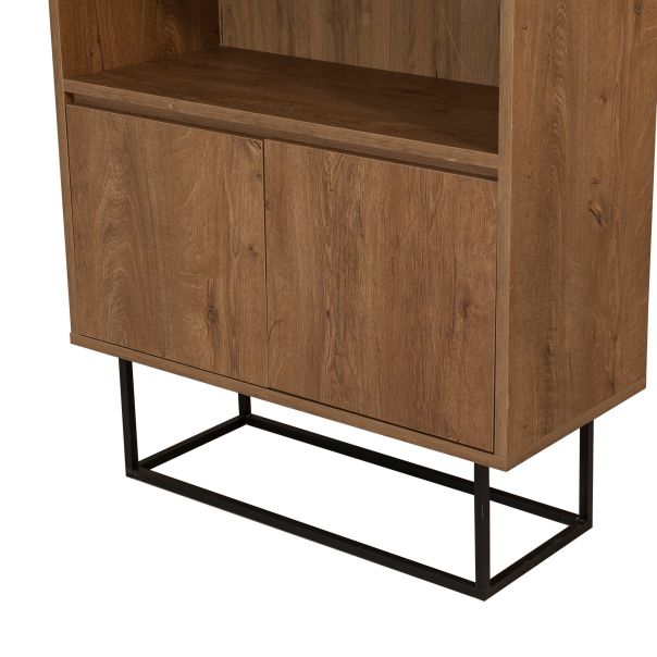 HANAH HOME Polica za knjige Rea, braon - 863SPH5109