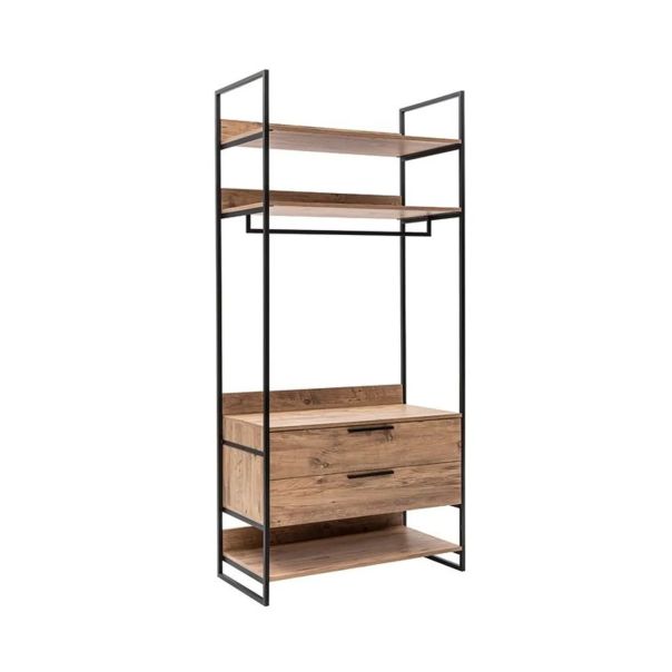 HANAH HOME Ormar Dynamic 12, braon/crna - 863SPH5414