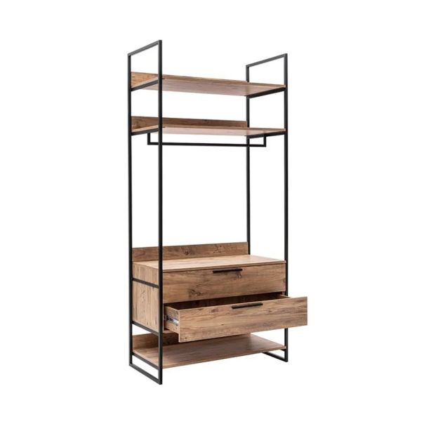 HANAH HOME Ormar Dynamic 12, braon/crna - 863SPH5414