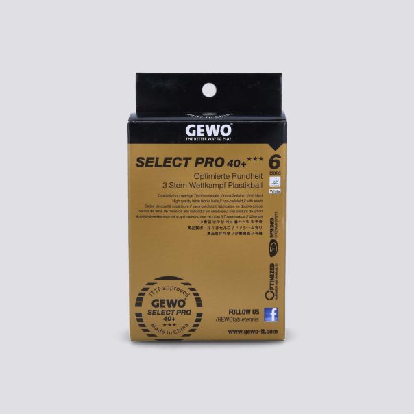 GEWO Loptice set takmicarske 6/1 select pro 40 xxx - 8648