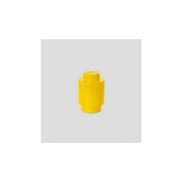 LEGO Kutija za odlaganje okrugla - žuta - 86587