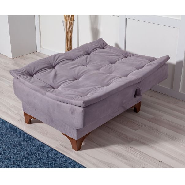 ATELIER DEL SOFA Sofa trosed Kelebek, siva - 867UNQ1306