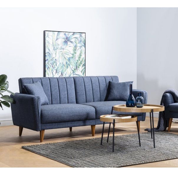 ATELIER DEL SOFA Trosed Aqua, tamnoplava - 867UNQ1314