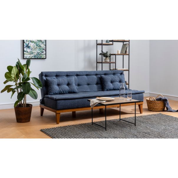 ATELIER DEL SOFA Sofa trosed Fuoco, tamnoplava - 867UNQ1322