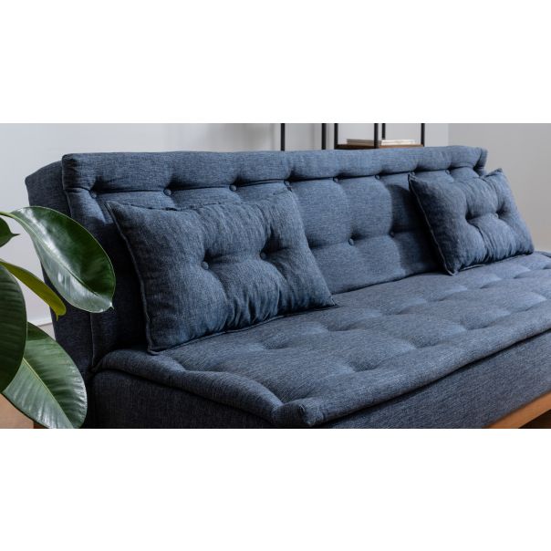 ATELIER DEL SOFA Sofa trosed Fuoco, tamnoplava - 867UNQ1322