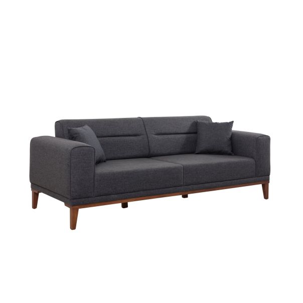 ATELIER DEL SOFA Trosed Liones, antracit - 867UNQ1364