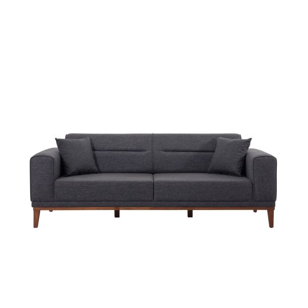 ATELIER DEL SOFA Trosed Liones, antracit - 867UNQ1364