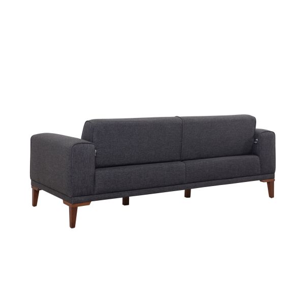 ATELIER DEL SOFA Trosed Liones, antracit - 867UNQ1364