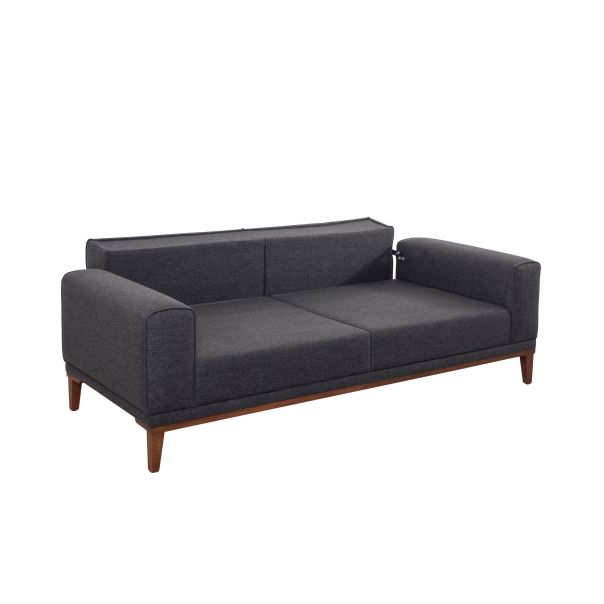 ATELIER DEL SOFA Trosed Liones, antracit - 867UNQ1364
