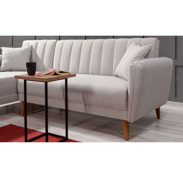 ATELIER DEL SOFA Ugaona garnitura Aqua, leva, krem - 867UNQ1401