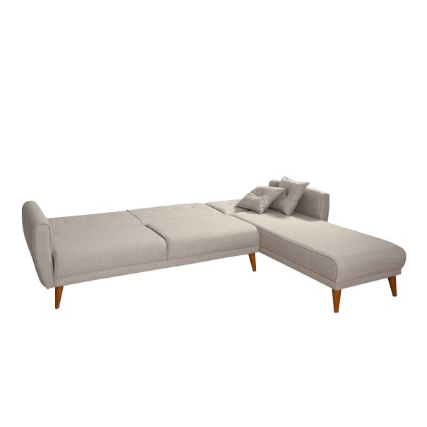 ATELIER DEL SOFA Ugaona garnitura Aria, krem - 867UNQ1411