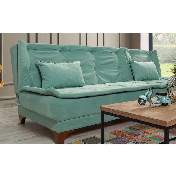 ATELIER DEL SOFA Ugaona garnitura Kelebek, desna, zelena - 867UNQ1416